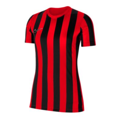 Femme Striped Division IV m/c - University Red-Black-White