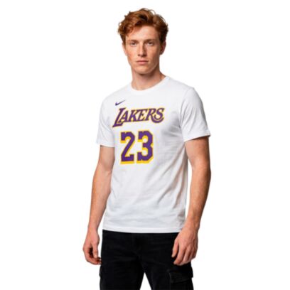 T-shirt Nike Los Angeles Lakers Blanc