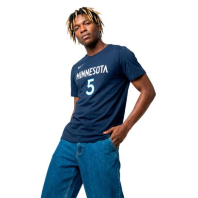 T-shirt Nike Minnesota Timberwolves Bleu Foncé