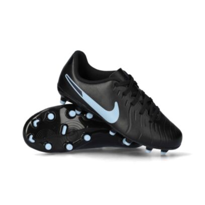 Chaussures de football Nike Tiempo Legend 10 Club FG Noir pour enfant