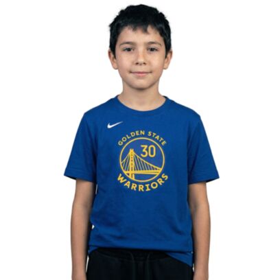 T-shirt Nike Golden State Warriors Bleu Foncé pour enfant