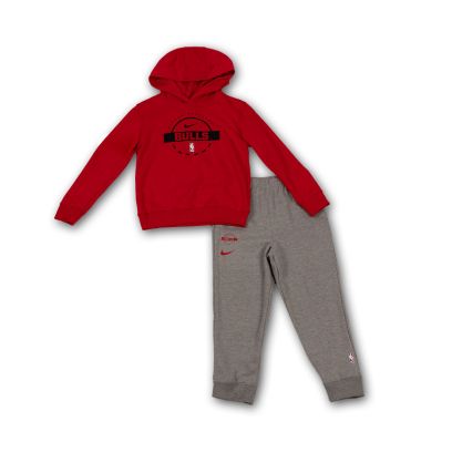 Survêtement Nike Chicago Bulls Gris & Rouge pour enfant