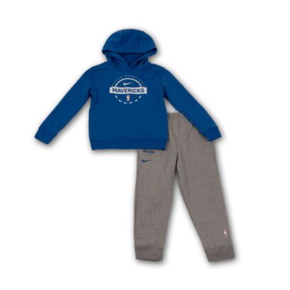 Survêtement Nike Dallas Mavericks Bleu Marine & Gris pour enfant