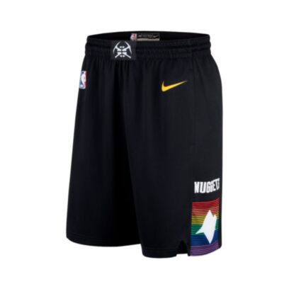 Short Nike Denver Nuggets Noir pour enfant