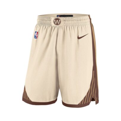 Short Nike Golden State Warriors Beige pour enfant