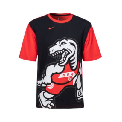 T-shirt Nike Toronto Raptors Noir & Rouge pour enfant