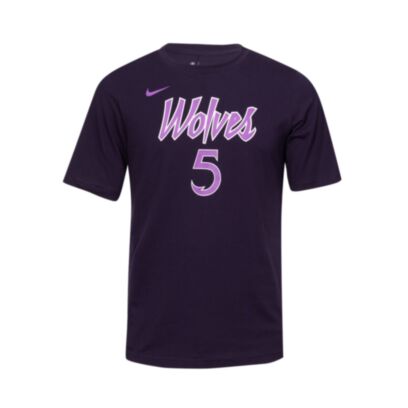 T-shirt Nike Minnesota Timberwolves Violet pour enfant
