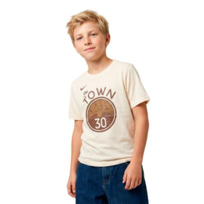 T-shirt Nike Golden State Warriors Beige pour enfant
