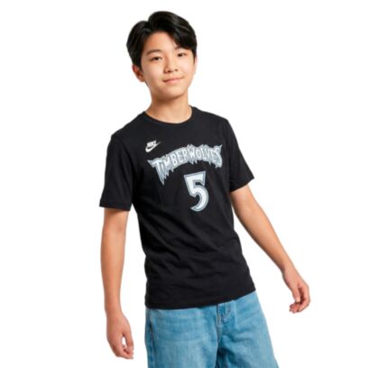 T-shirt Nike Minnesota Timberwolves Noir pour enfant