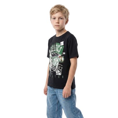 T-shirt Nike Boston Celtics Noir pour enfant