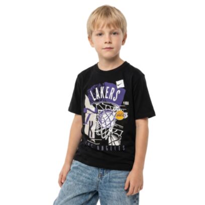T-shirt Nike Los Angeles Lakers Noir pour enfant