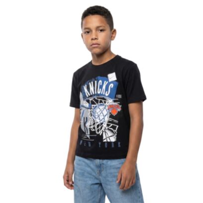 T-shirt Nike New York Knicks Noir pour enfant