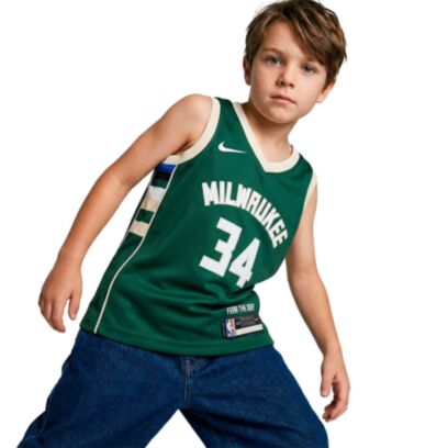 Maillot Nike Milwaukee Bucks Vert pour enfant