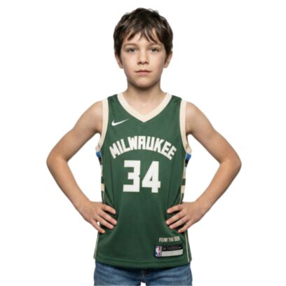 Maillot Nike Milwaukee Bucks Vert pour enfant