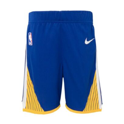 Short de basket Nike Golden State Warriors Bleu Marine pour enfant