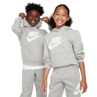 Sweat-shirt Nike Club Gris pour enfant