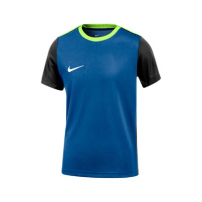Maillot Nike Academy Pro Bleu Royal & Jaune Fluo pour enfant