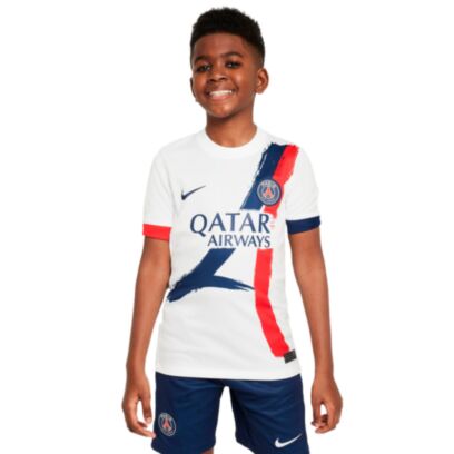 Maillot de football Nike Psg Blanc pour enfant