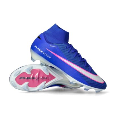 Chaussures de football Nike Mercurial Superfly 10 Elite FG Bleu Foncé