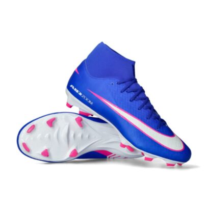 Chaussures de football Nike Mercurial Superfly 10 Academy FG Bleu Foncé