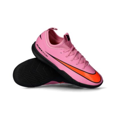 Chaussures de futsal Nike Mercurial Vapor 16 Rose pour enfant