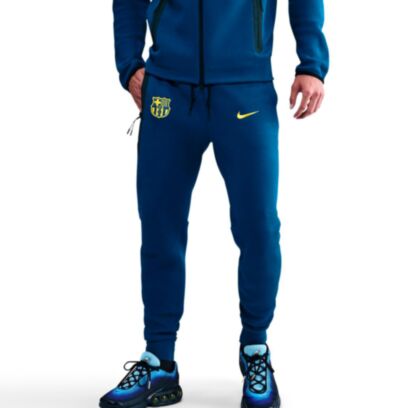 Pantalon Nike Fc Barcelona Bleu pour homme