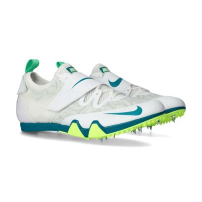 Chaussures de saut à pointes Nike Pole Vault Elite Blanc pour homme