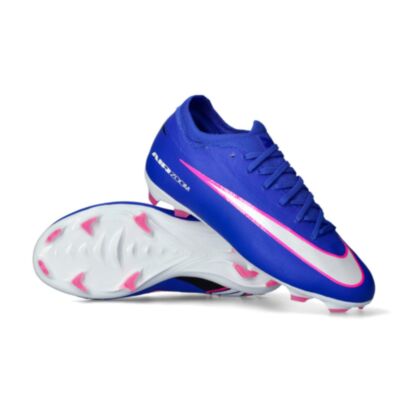 Chaussures de football Nike Mercurial Vapor 16 Pro FG Bleu Foncé pour enfant