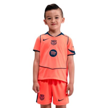 Ensemble Nike Fc Barcelona Orange pour Enfant