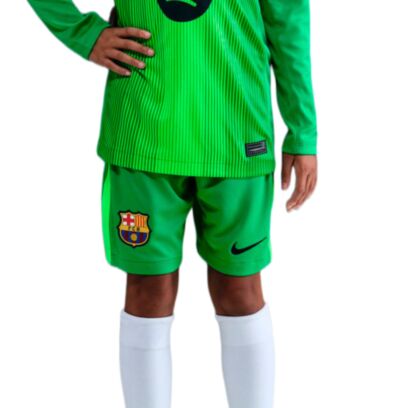 Short Nike Fc Barcelona Vert pour enfant
