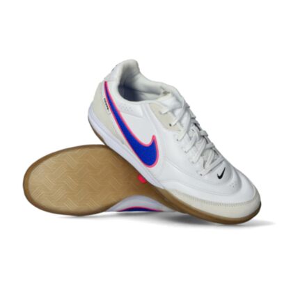 Chaussures de futsal Nike Tiempo Street Gato Blanc