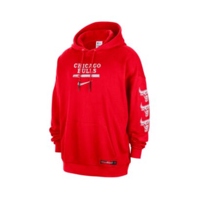 Sweat-shirt Nike Chicago Bulls Rouge