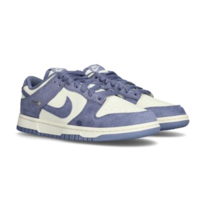 Dunk Low pour femmes - Voile-Monde Indigo-Métallique Argenté