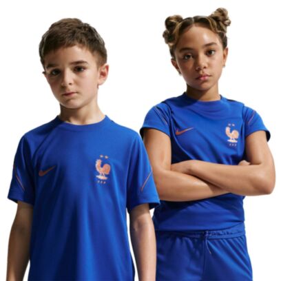 Maillot de football Nike France Bleu Foncé pour enfant