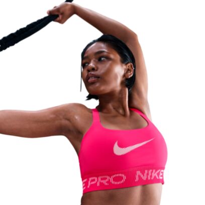 Brassière Nike Nike Pro Rose pour femme