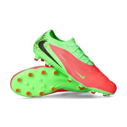 Chaussures de football Nike Phantom 6 Pro AG Rouge & Vert