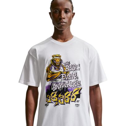 T-shirt Nike Lebron James Blanc