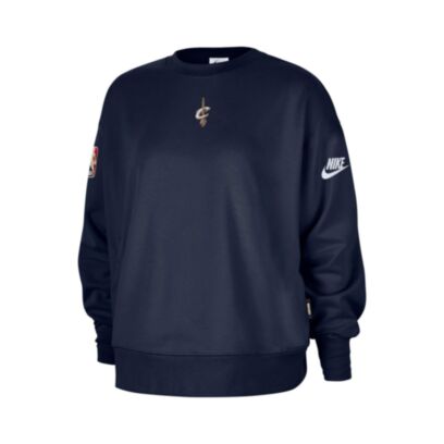 Sweat-shirt Nike Cleveland Cavaliers Bleu Foncé pour femme