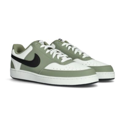 Chaussures Nike Court Vision Low Blanc & Vert