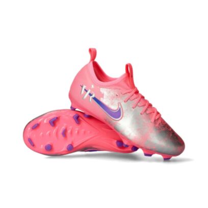 Chaussures de football Nike Mercurial Vapor 16 Academy FG Rose pour enfant
