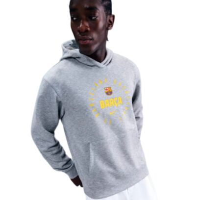 Sweat-shirt Nike Fc Barcelona Gris
