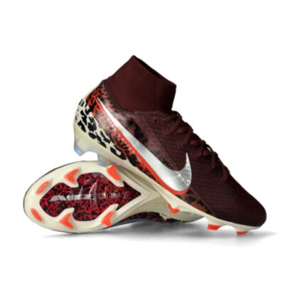 Chaussures de football Nike Mercurial Superfly 10 Elite FG Bordeaux & Beige
