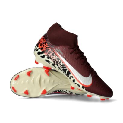 Chaussures de football Nike Mercurial Superfly 10 Academy FG Bordeaux & Beige