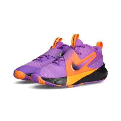 Enfant Team Hustle D 12 Se - Bright Violet-Black-Total Orange-Cool Grey