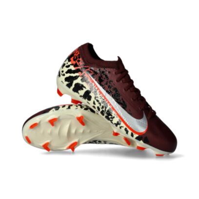 Chaussures de football Nike Mercurial Vapor 16 Pro FG Bordeaux & Beige pour enfant