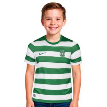 Maillot Nike Sporting Portugal Blanc pour enfant