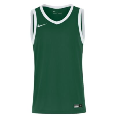 Maillot de basket Nike Team 25 Vert & Blanc pour homme
