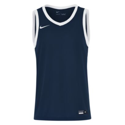 Maillot de basket Nike Team 25 Bleu Marine & Blanc pour homme