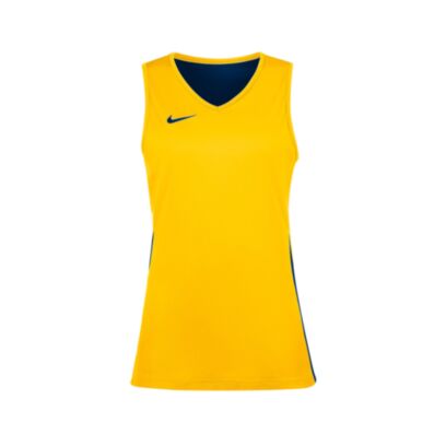 Maillot de basket reversible Nike Team Jaune pour femme