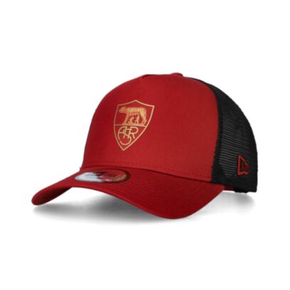 Casquette New Era As Roma Bordeaux